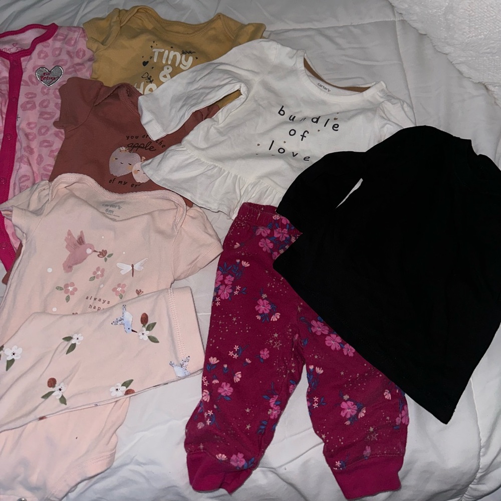 6 month baby clothes bundle
